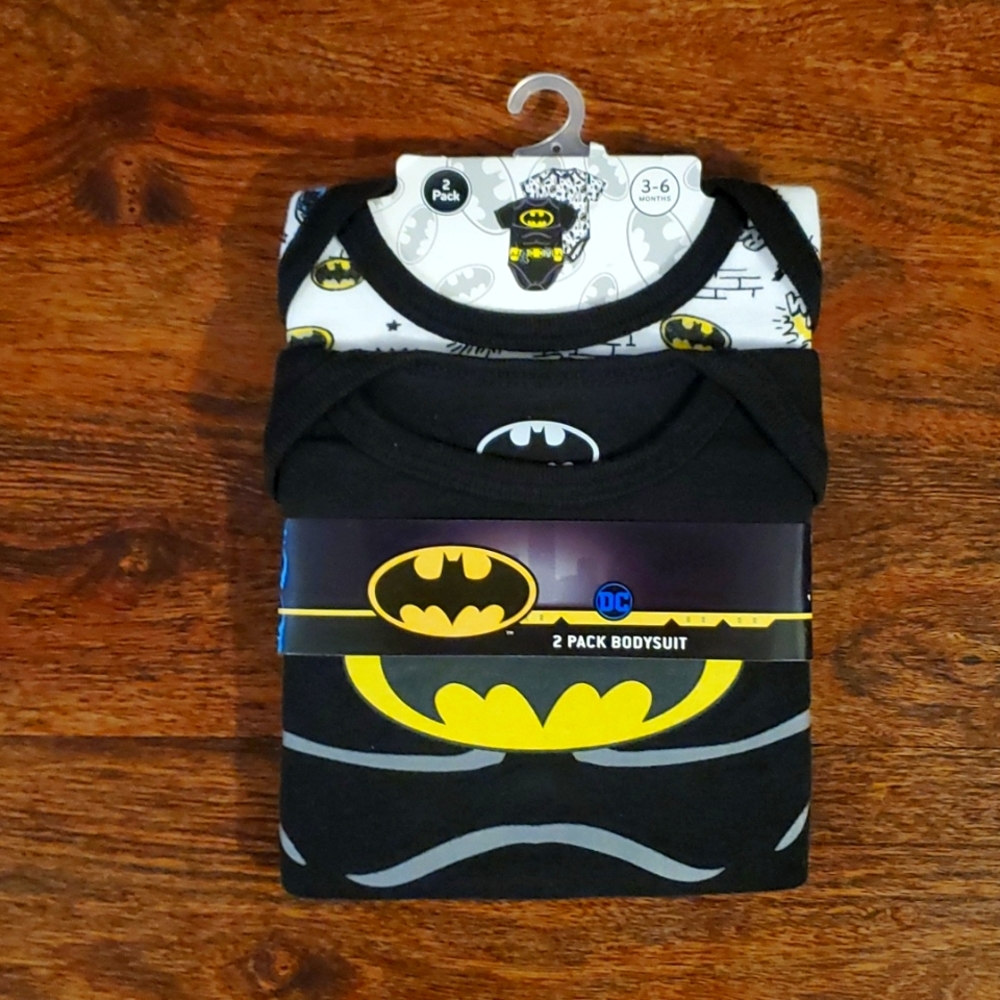 Super Hero Bodysuits 3-6M NWT